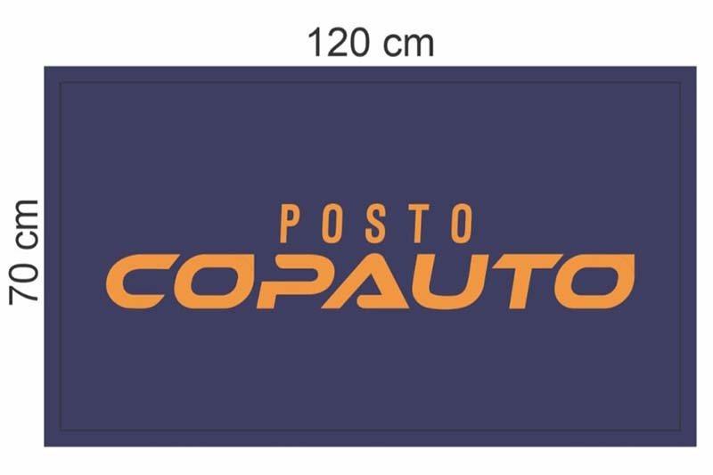 modelo de tapete de vinil personalizado