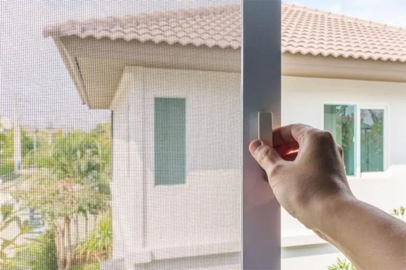 tela mosqueteira para casa